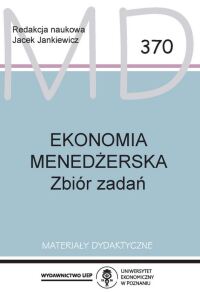 Okładka: Ekonomia menedżerska :