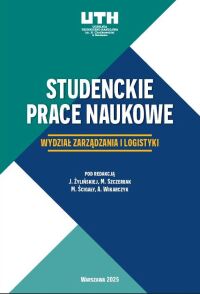 Okładka: Studenckie prace naukowe /