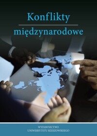 Okładka: Konflikty międzynarodowe /